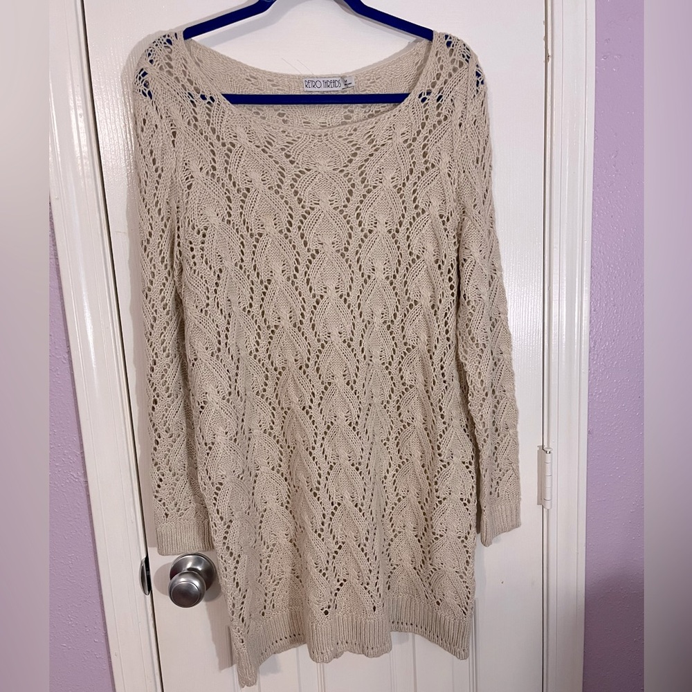 Soft Crocheted Sweater